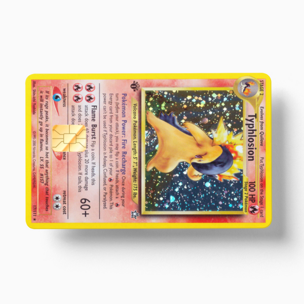 typhlosion pokemon card Pokemon Card Typhlosion (Holographic)