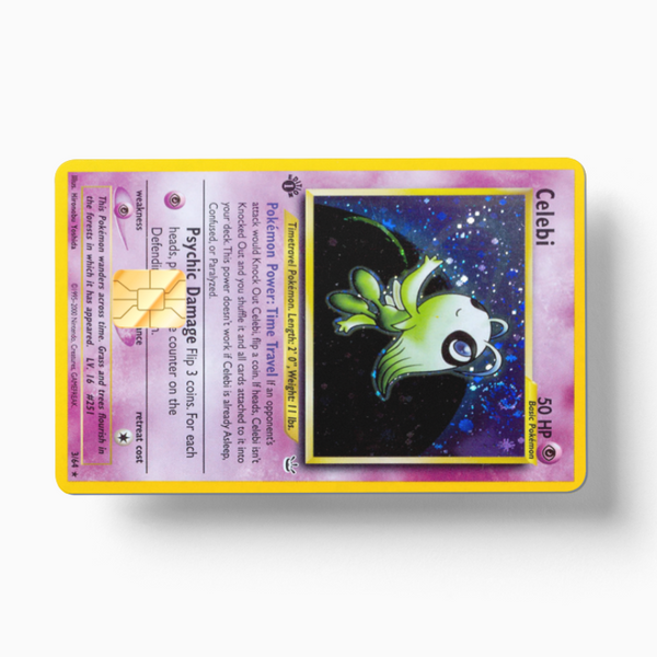 Pokemon Card Celebi (Holographic)