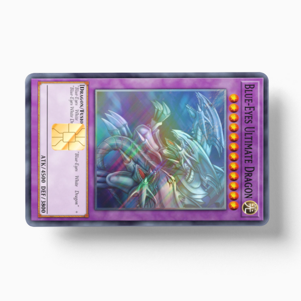 Blue Eyes Ultimate Dragon (Holographic) - Card Emblems Blue Eyes Ultimate Dragon (Holographic) - Card Emblems