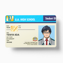 Student ID Tenya Iida (Holographic)