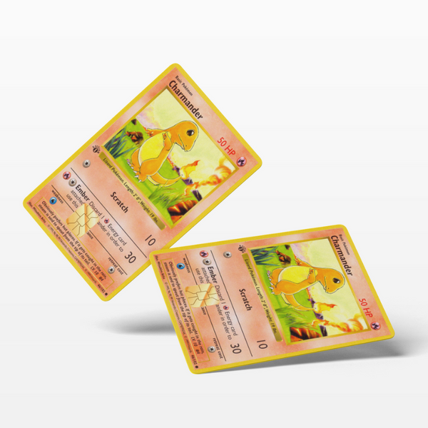 Pokemon Card Charmander (Holographic) - Card Emblems