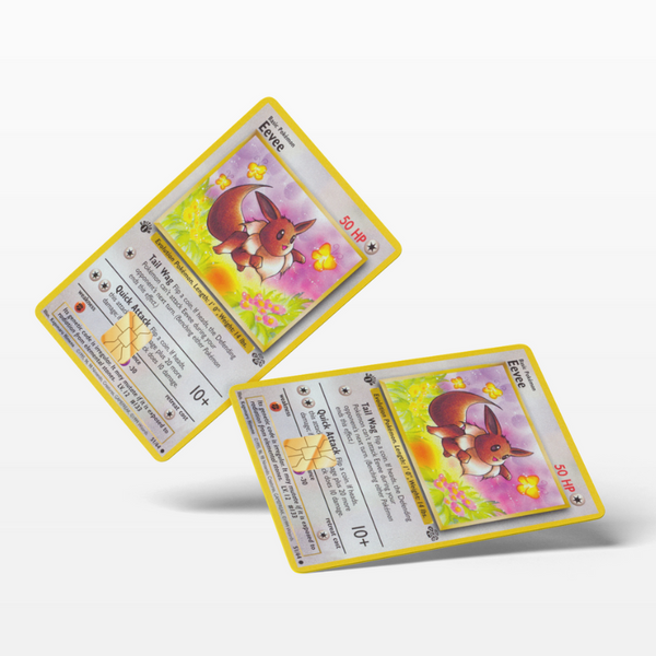eevee first edition card Pokemon Card Eevee (Holographic)