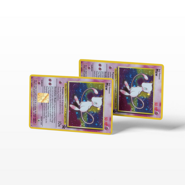 Pokemon Card Mew (Holographic) - Card Emblems Pokemon Card Mew (Holographic) - Card Emblems