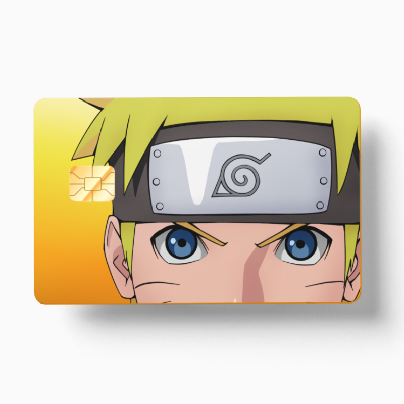Peeking Naruto Holographic Card Emblems peeking-naruto-holographic-card-emblems