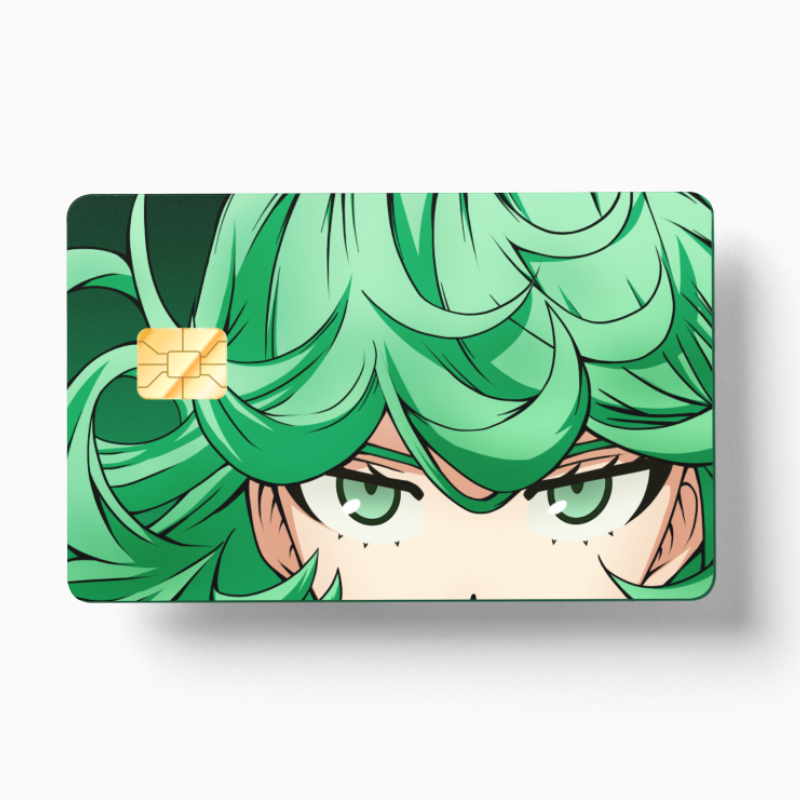 Peeking Tatsumaki (Holographic) - Card Emblems