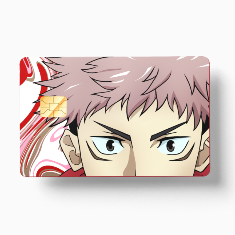 Peeking Yuji (Holographic) - Card Emblems