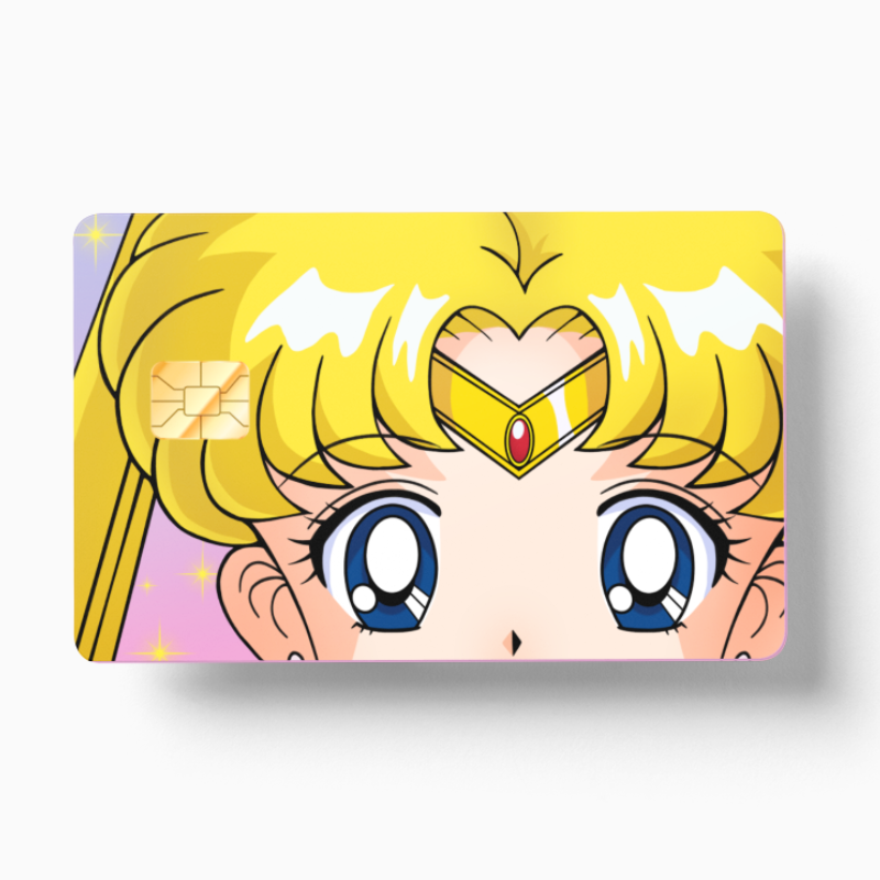 Peeking Sailor Moon (Holographic) - Card Emblems Peeking Sailor Moon (Holographic) - Card Emblems