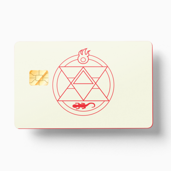 Fire Transmutation Fire Transmutation Circle (Holographic) - Card Emblems