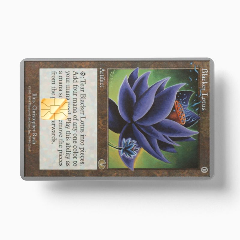 Black Lotus (Holographic) - Card Emblems Black Lotus (Holographic) - Card Emblems