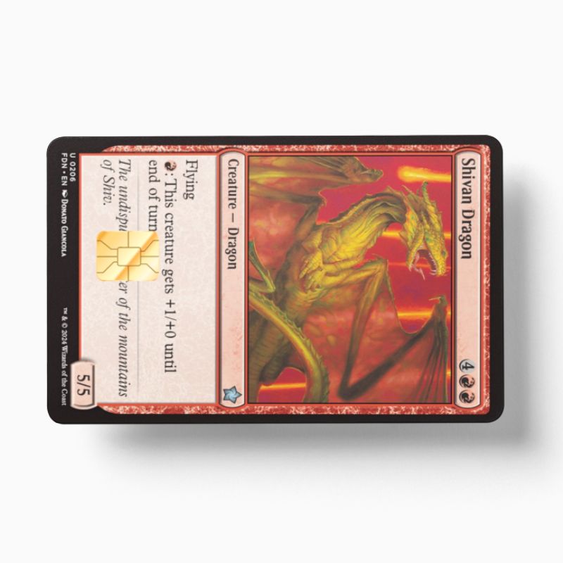 Shivan Dragon (Holographic)