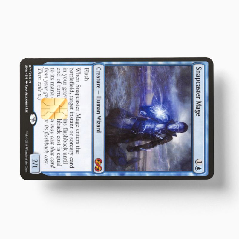 Snapcaster Mage (Holographic) - Card Emblems Snapcaster Mage (Holographic) - Card Emblems
