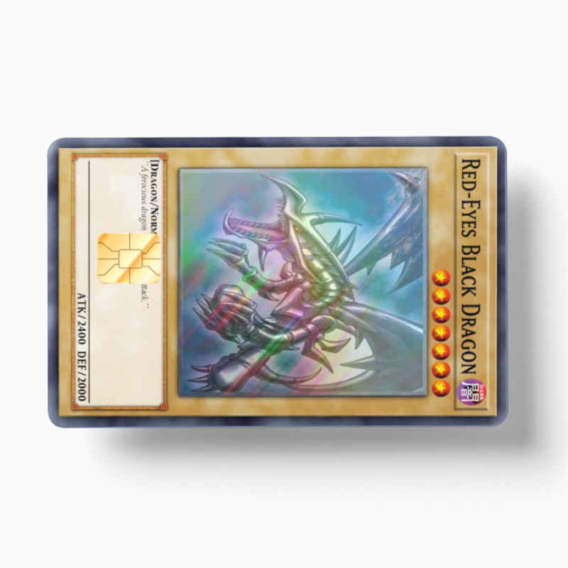 Red Eyes Black Dragon (Holographic) - Card Emblems Red Eyes Black Dragon (Holographic) - Card Emblems