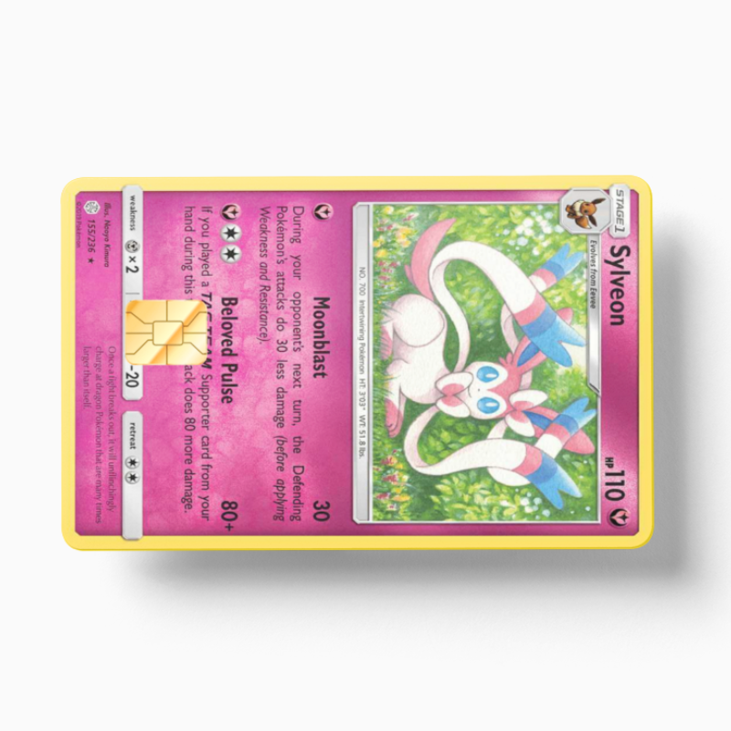 Pokemon Card Sylveon (Holographic)