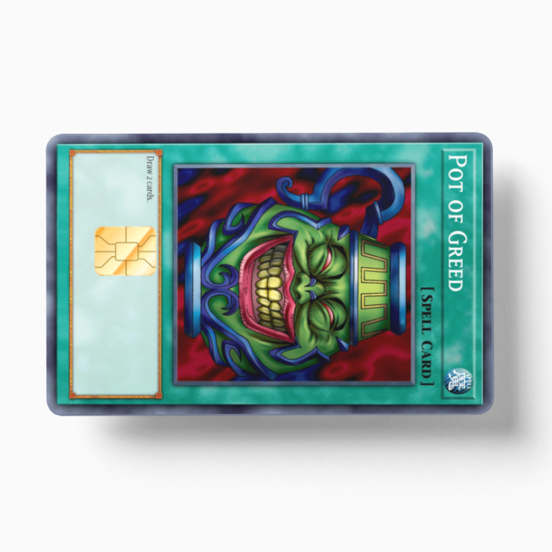 Pot of Greed (Holographic) - Card Emblems Pot of Greed (Holographic) - Card Emblems