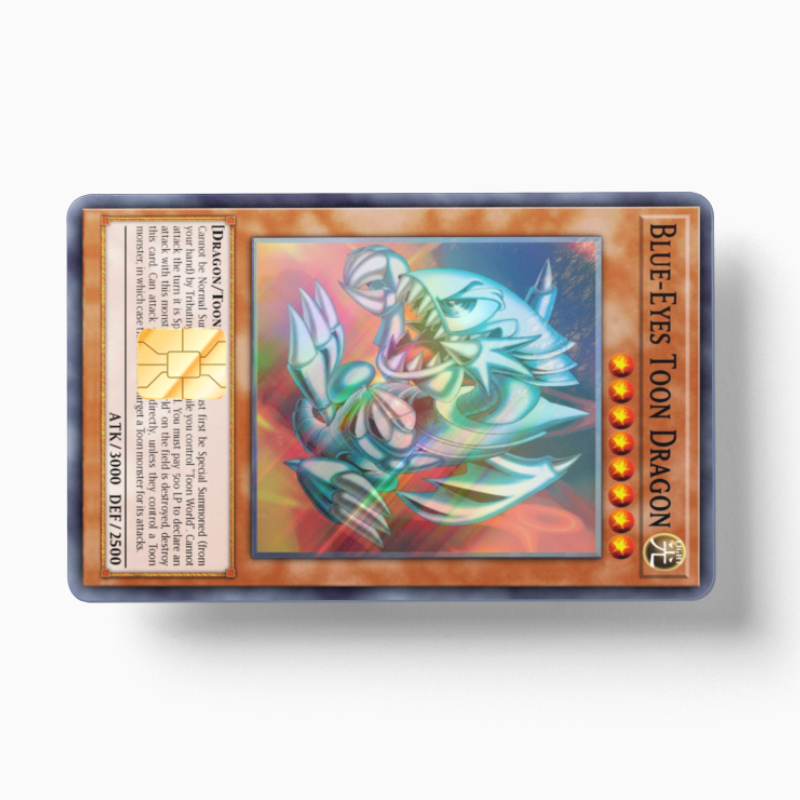 Blue Eyes Toon Dragon (Holographic) - Card Emblems Blue Eyes Toon Dragon (Holographic) - Card Emblems