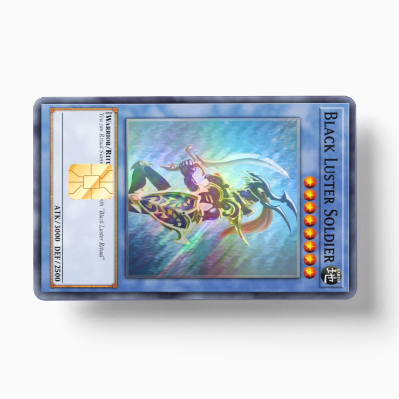 black luster soldier card sleeves Black Luster Soldier (Holographic)