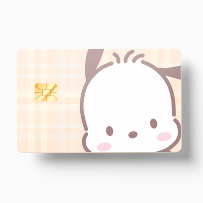Orange Plaid Pochacco (Holographic)