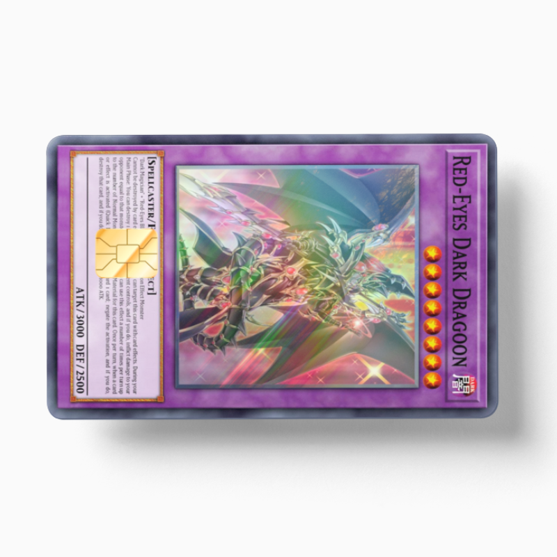 Red-Eyes Dark Dragoon (Holographic) - Card Emblems Red-Eyes Dark Dragoon (Holographic) - Card Emblems