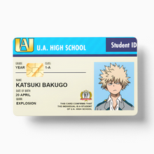 Student ID Katsuki Bakugo (Holographic)