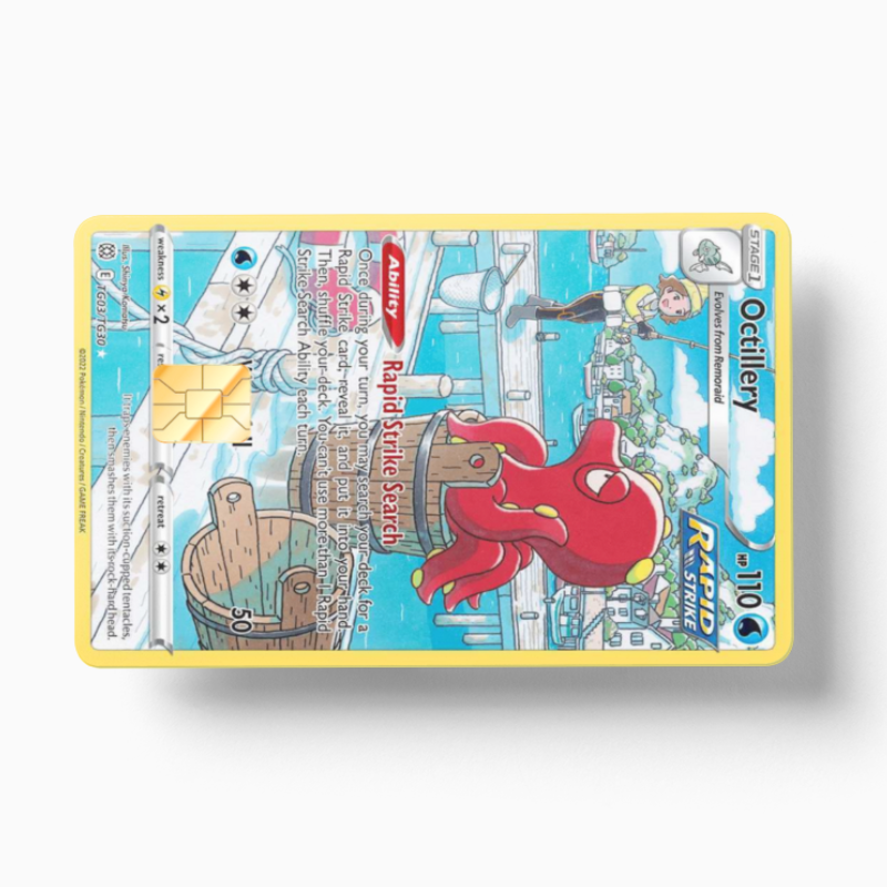 pokemon octillery card POKEMON TCG OCTILLERY TG03/TG30 BRILLIANT STARS CHARACTER CARD!!