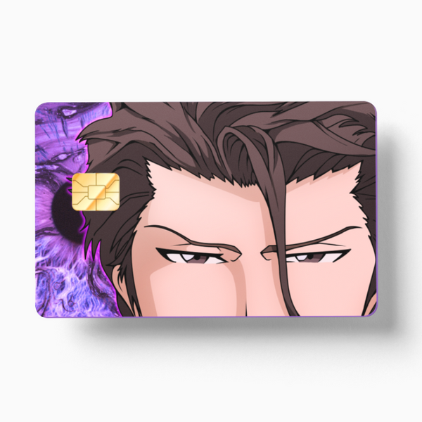 Peeking Aizen (Holographic) - Card Emblems