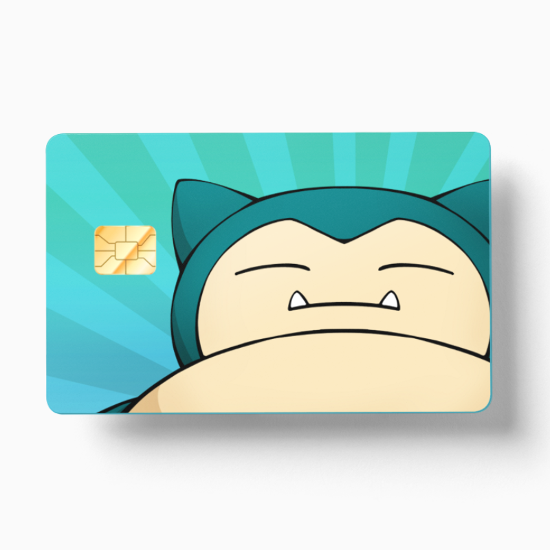 Peeking Snorlax (Holographic) - Card Emblems Peeking Snorlax (Holographic) - Card Emblems
