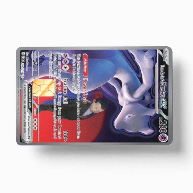 Team Rocket's Mewtwo Ex #281 (Holographic)