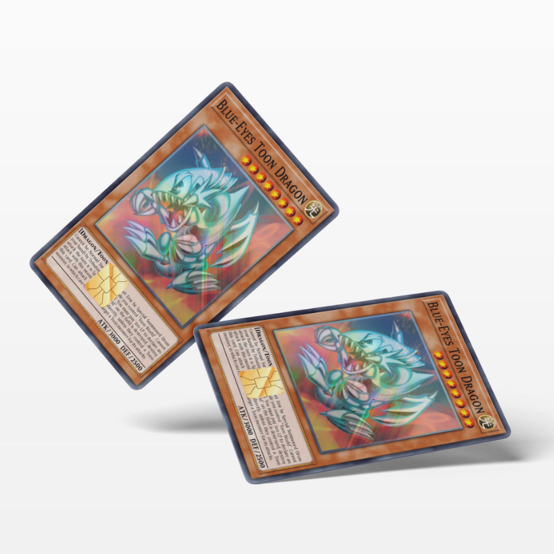 Blue Eyes Toon Dragon (Holographic) - Card Emblems Blue Eyes Toon Dragon (Holographic) - Card Emblems