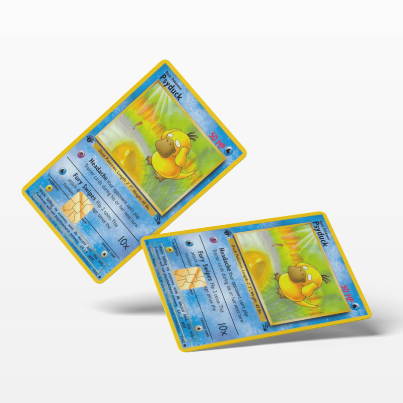 Pokemon Card Psyduck (Holographic) - Card Emblems Pokemon Card Psyduck (Holographic) - Card Emblems