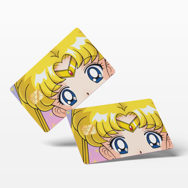 Peeking Sailor Moon (Holographic) - Card Emblems Peeking Sailor Moon (Holographic) - Card Emblems