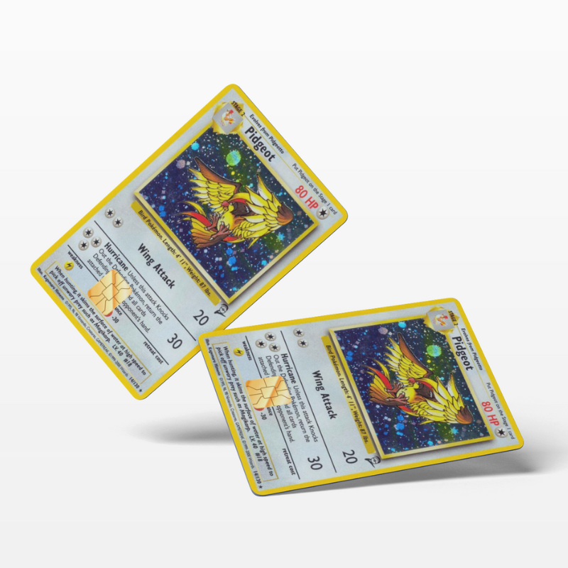 Pokemon Card Pidgeot (Holographic) - Card Emblems Pokemon Card Pidgeot (Holographic) - Card Emblems