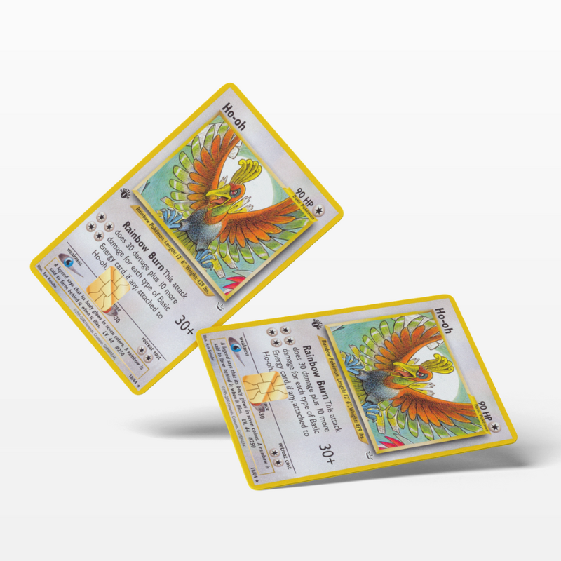 is ho oh a rare pokemon card Pokemon Card Ho-oh (Holographic)