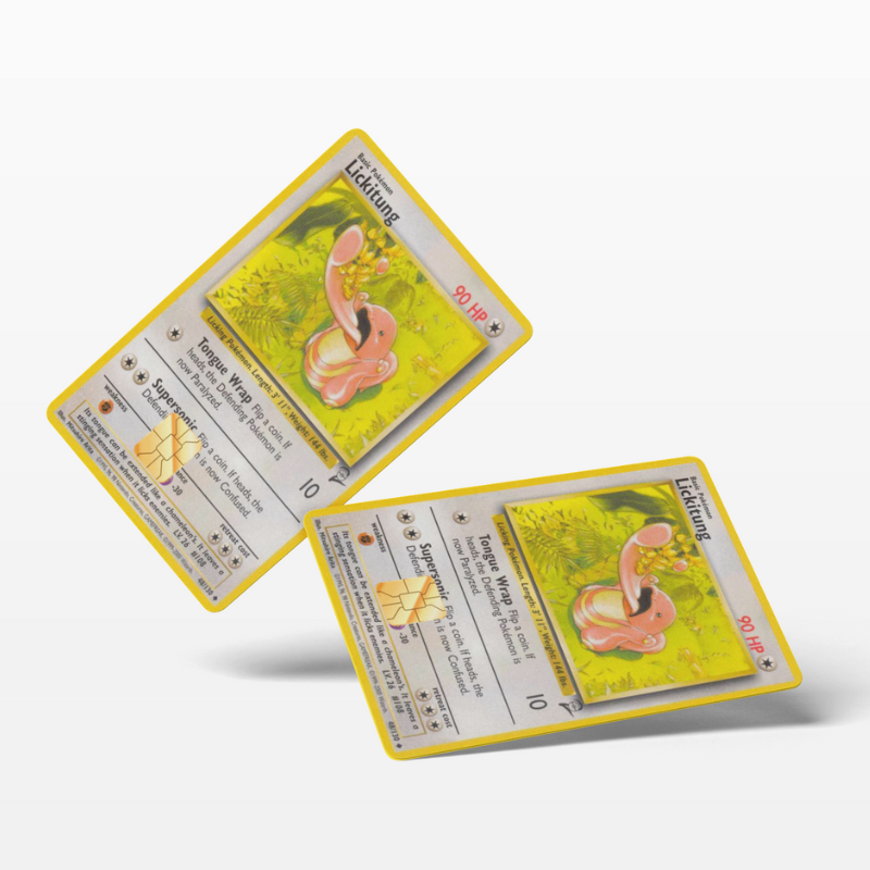 pokemon lickitung card Pokemon Card Lickitung (Holographic)
