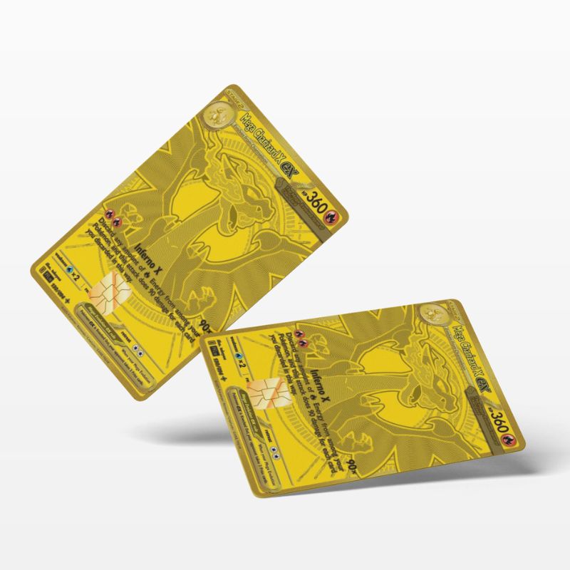Mega Charizard X Ex Gold (Holographic)