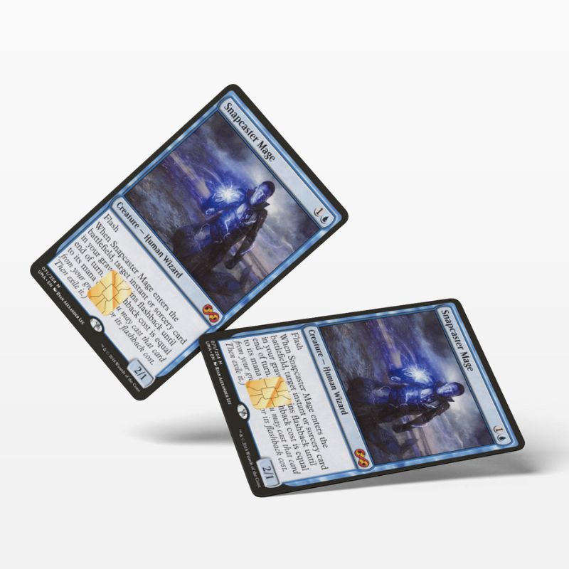 Snapcaster Mage (Holographic) - Card Emblems Snapcaster Mage (Holographic) - Card Emblems