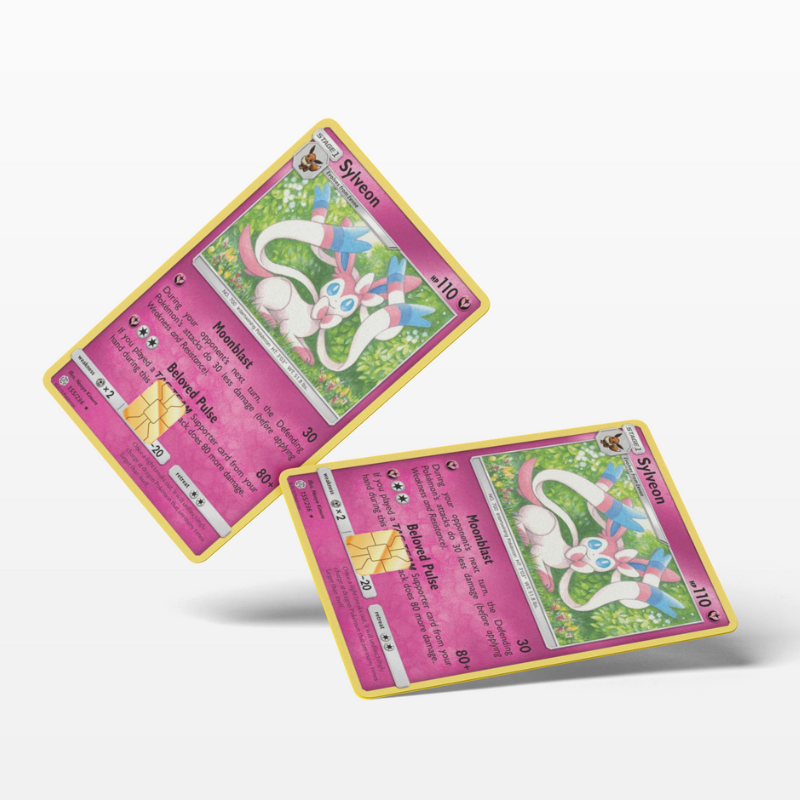 Pokemon Card Sylveon (Holographic)