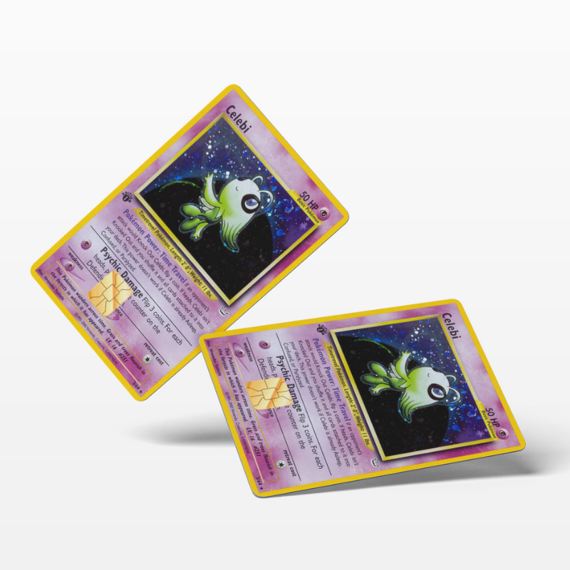 Pokemon Card Celebi (Holographic) - Card Emblems Pokemon Card Celebi (Holographic) - Card Emblems