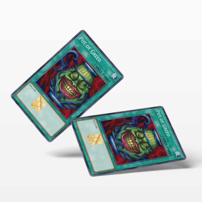 Pot of Greed (Holographic) - Card Emblems Pot of Greed (Holographic) - Card Emblems