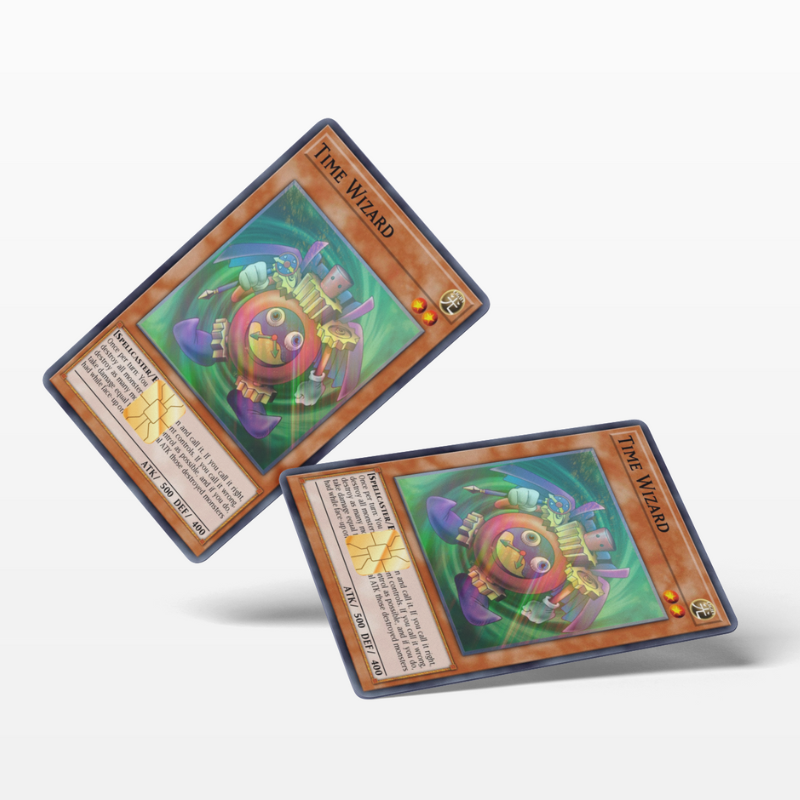 Time Wizard (Holographic) - Card Emblems Time Wizard (Holographic) - Card Emblems