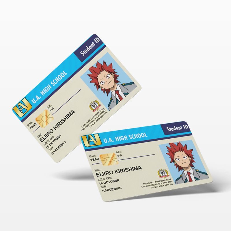 Student ID Eijiro Kirishima (Holographic)
