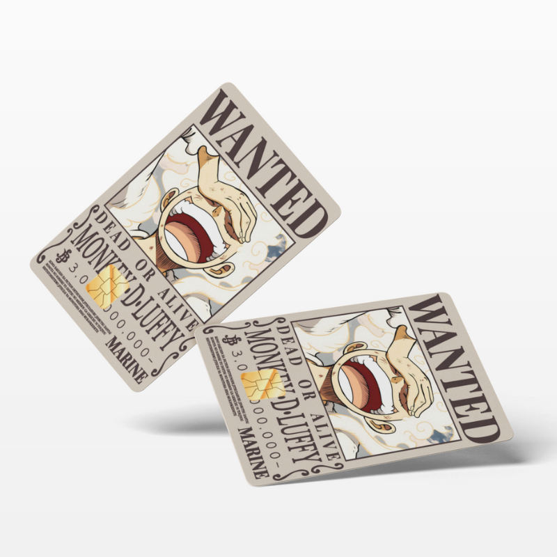 Wanted Poster Monkey D Luffy (Holographic) - Card Emblems