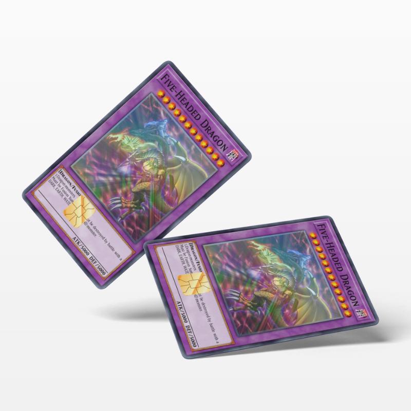 Five-Headed Dragon (Holographic) - Card Emblems Five-Headed Dragon (Holographic) - Card Emblems