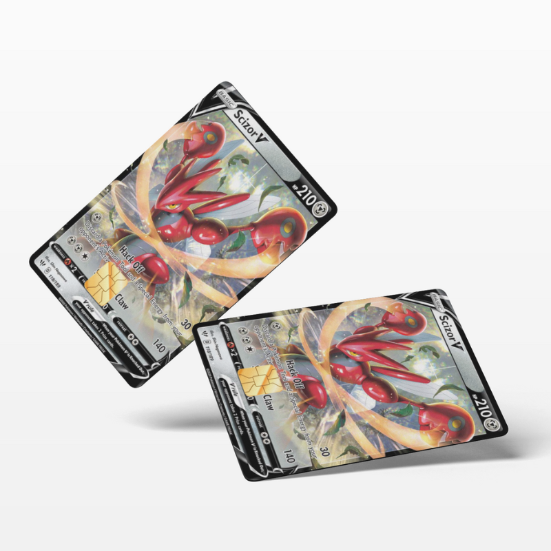 Pokemon Card Scizor V (Holographic) - Card Emblems Pokemon Card Scizor V (Holographic) - Card Emblems