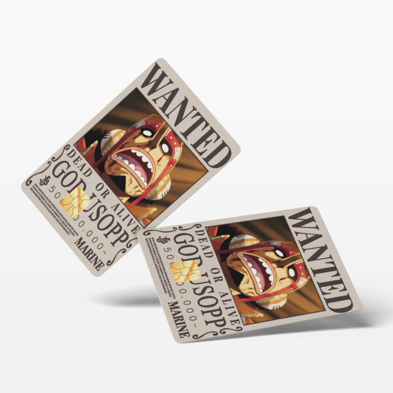 Wanted Poster God Usopp (Holographic)