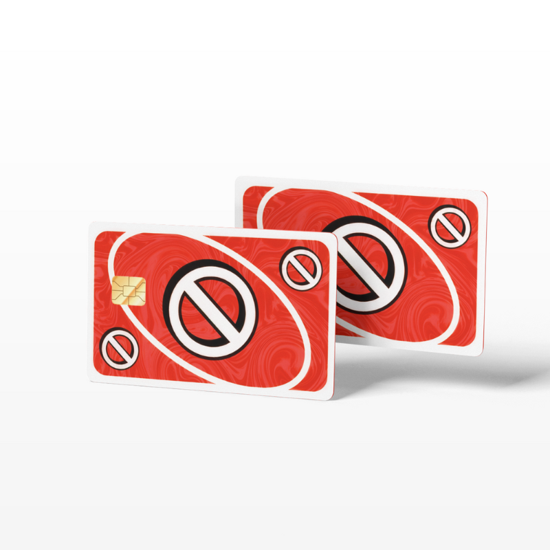 UNO スキップカード(赤色) UNO スキップカード(赤色) Uno Skip Card Red (Holographic