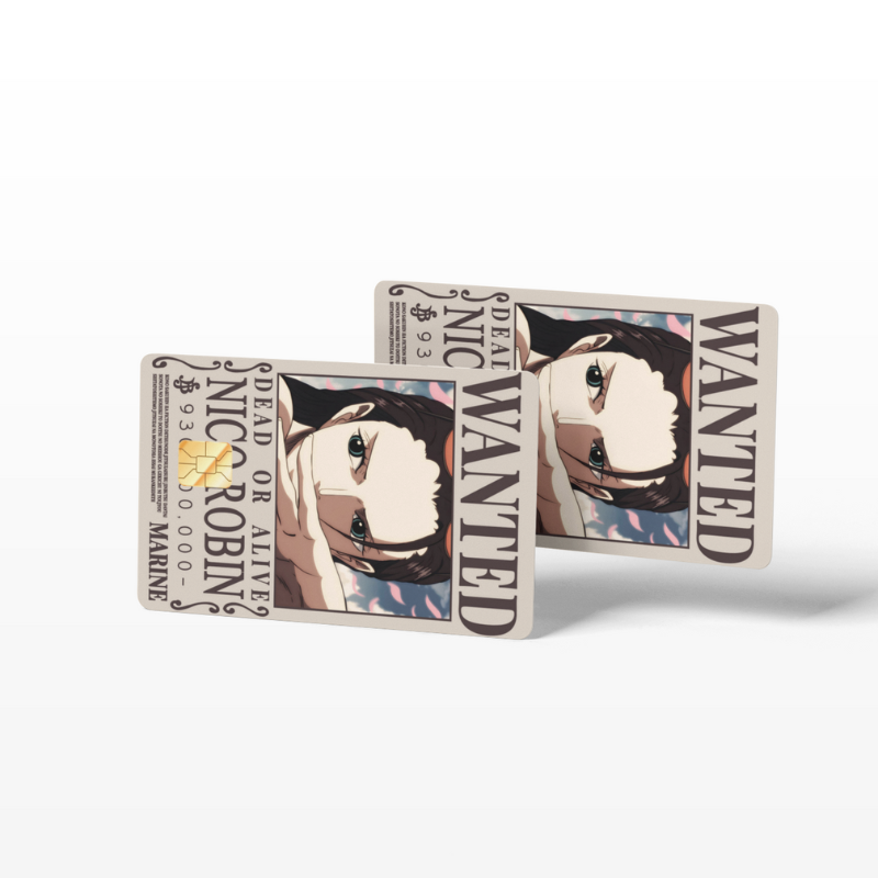 one piece holographic cards Wanted Poster Nico Robin (Holographic)