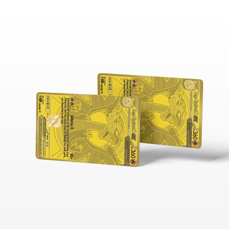 Mega Charizard X Ex Gold (Holographic)