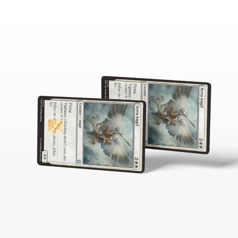Serra Angel (Holographic) - Card Emblems Serra Angel (Holographic) - Card Emblems