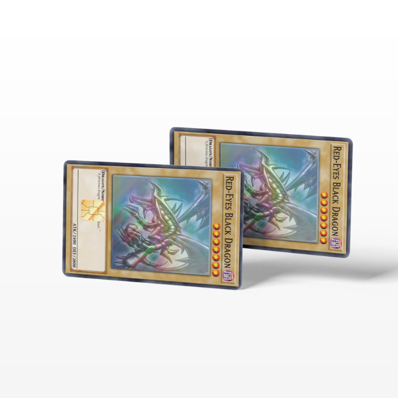 Red Eyes Black Dragon (Holographic) - Card Emblems Red Eyes Black Dragon (Holographic) - Card Emblems