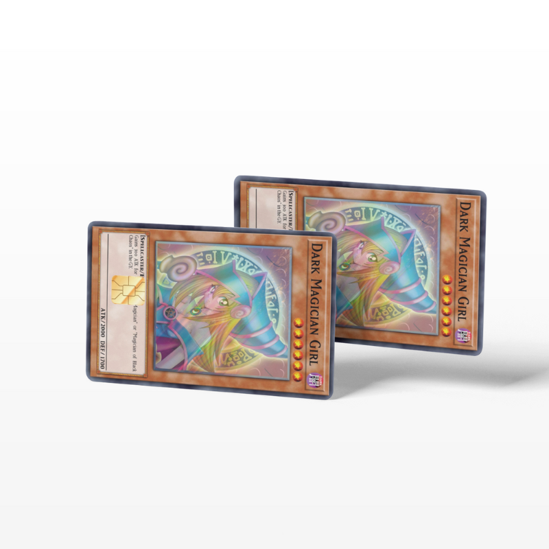 Dark Magician Girl (Holographic) - Card Emblems Dark Magician Girl (Holographic) - Card Emblems